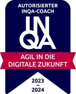 Badge autorisierter INQA-Coach 2023-2024