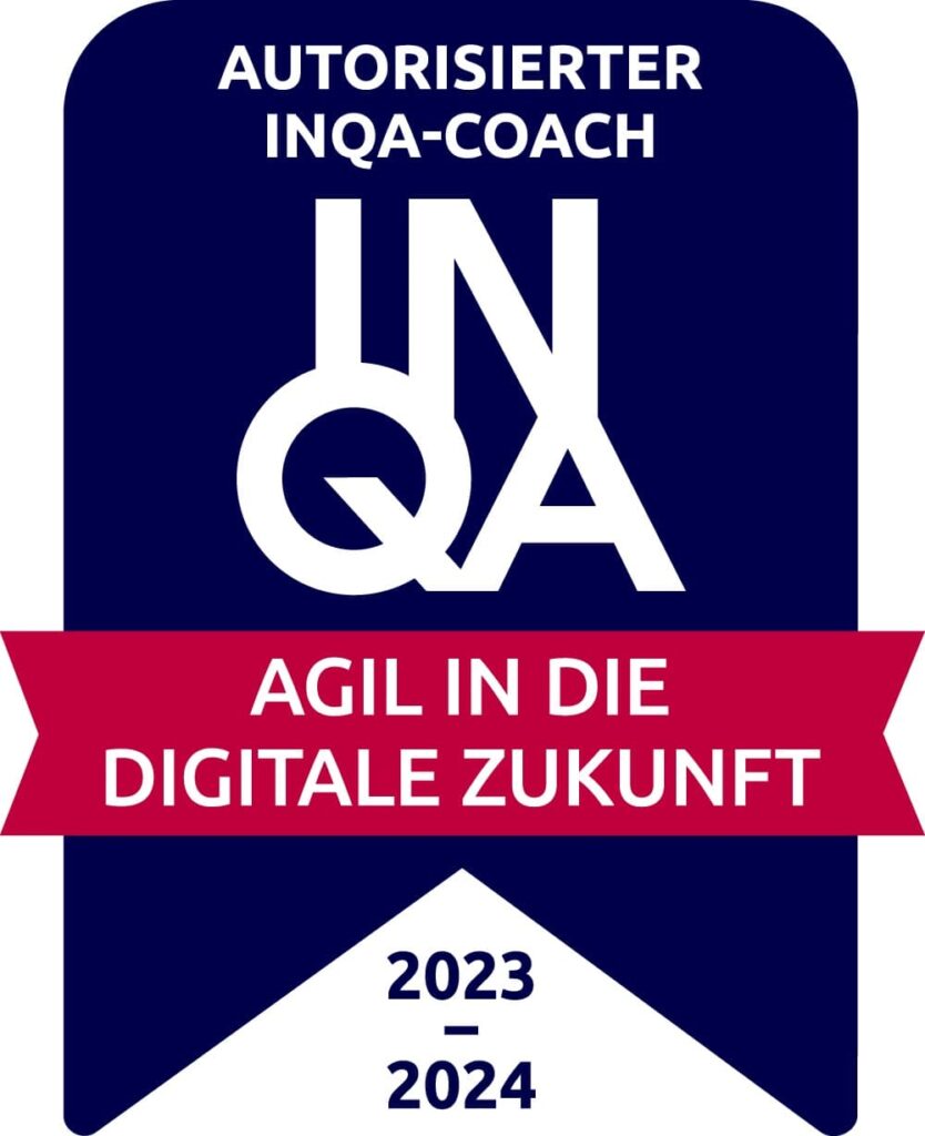 Badge autorisierter INQA-Coach 2023-2024