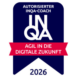 Badge autorisierter INQA-Coach 2026
